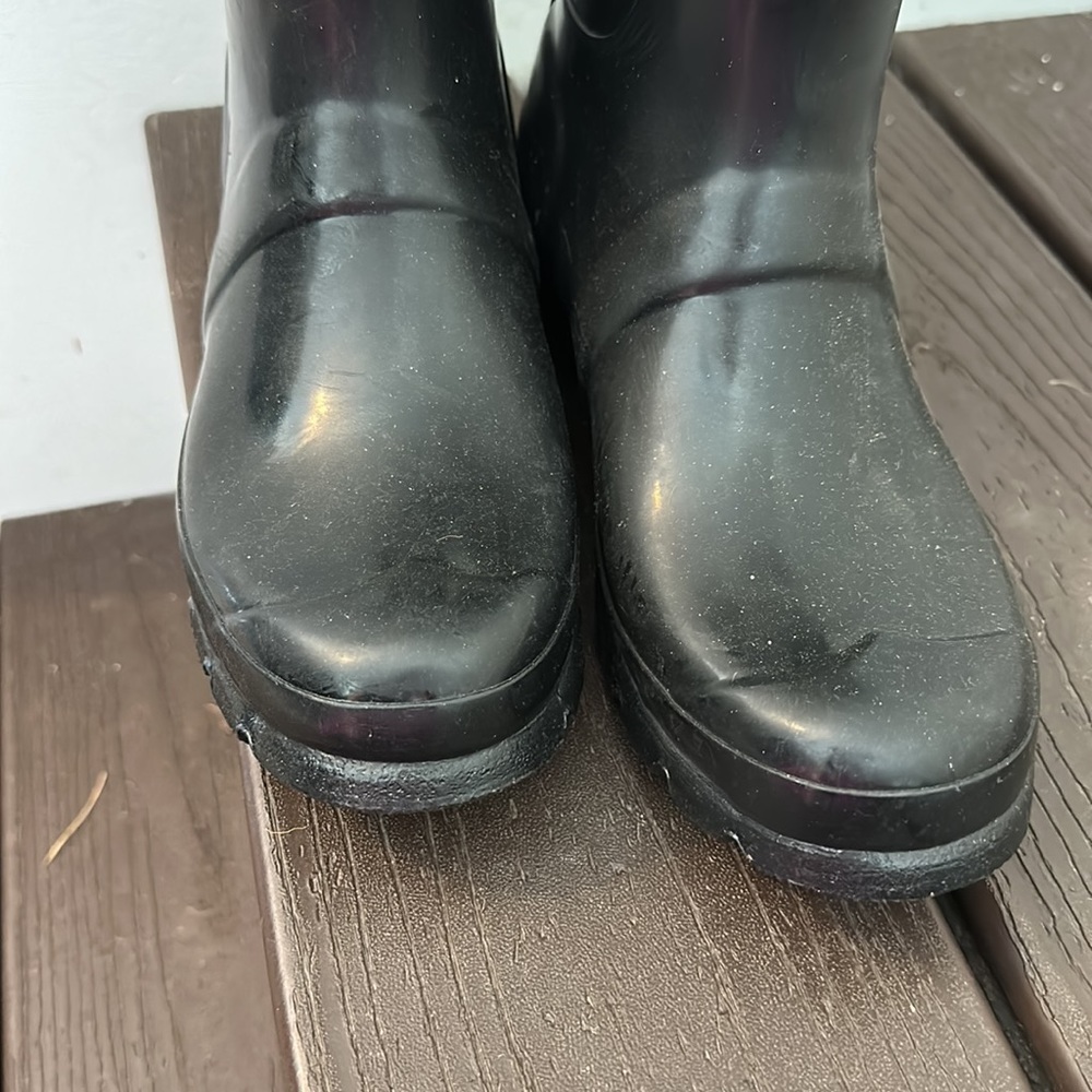 Hunter short glossy boots - Picture 4 of 5